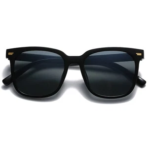 Big Square Frame Polarized UV Sunglasses Retro Fashion Outdoor Shades Eyewears - Picture 1 of 19