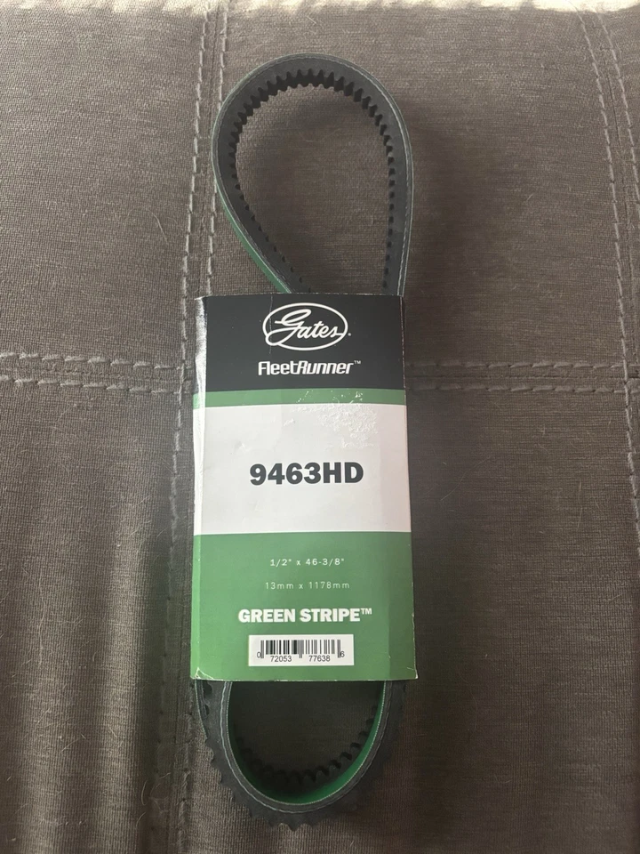 Cinturón en V de alta resistencia Gates 9463HD FleetRunner Foto 1 de 2