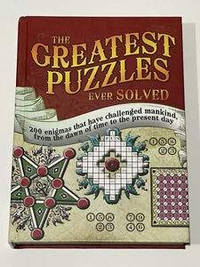 The Greatest Puzzles Ever Solved by Dedopulos, Tim Hardback Book - Picture 1 of 4