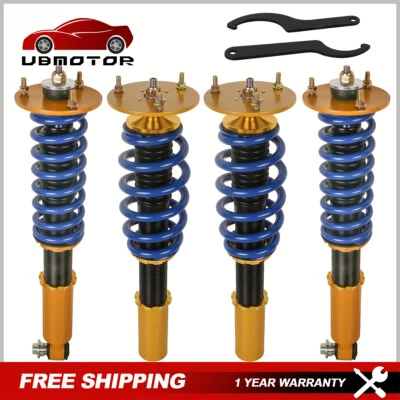 Set 4 Coilovers Shock Struts For BMW 5 Series E60 2004-2010 525i 528i 530i 535i - Image 1 of 4