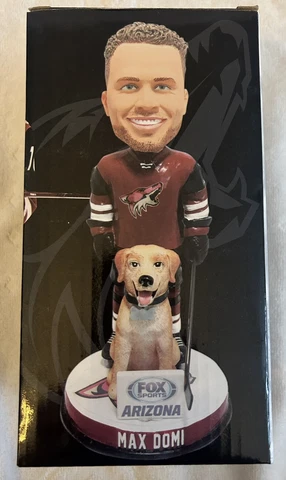 Max Domi 2017 Fox Sports Arizona Coyote NHL Hockey Bobblehead Cover