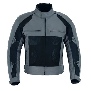 Warrior Motorcycle Summer Mesh 600D Cordura Breathable CE Armour Bikers Jacket - Picture 1 of 6