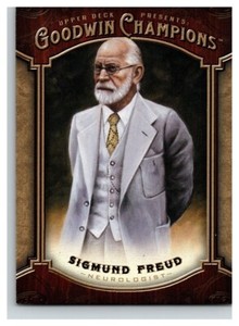 2014 Upper Deck Goodwin Champions #164 Sigmund Freud SP 055-M