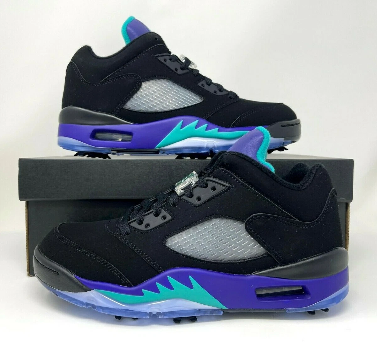 Preços baixos em Jordan 5 Golf Low Black Grape | eBay