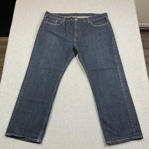 Jeans Levis 559 Uomo 44x30 Relaxed Dritto Denim Cotone Lavaggio Scuro Western Lavoro - Foto 1 di 21