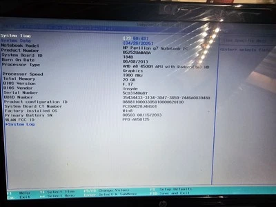 HP Pavilion G7-2270US Laptop | i3 2.4 GHz | 32GB RAM | 750GB | 17.3" |Win 8 - Изображение 1 из 2