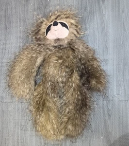 Jellycat London 16" Cyril The Sloth Plush Stuffed Animal Fluffy Long Shaggy Hair - Picture 1 of 7