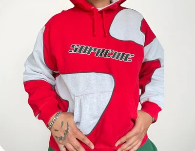 Толстовка мужская Supreme Big S большая красная серая зеленая - Изображение 1 из 4
