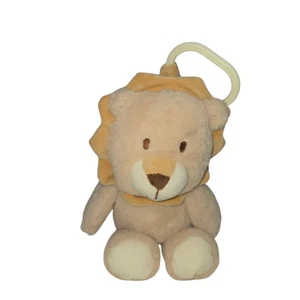 Kellytoy Plush Lion Stuffed Animal Clip-On 10 Inch Soft Toy 2020 Rattle Lovey - Picture 1 of 13