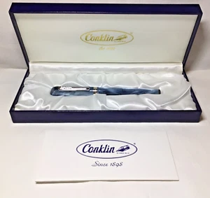 Conklin Füllfederhalter Mark Twain Signature Ocean Blue Neu Originalverpackt - Bild 1 von 11