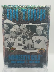 2024-25 Upper Deck On Tour Speckled OT-32 Kaprizov & Boldy Minnesota Wild - Picture 1 of 2