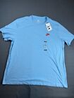 Nike Mens Sportswear Club T-Shirt Blue Chill AR4997 499 XXL NWT