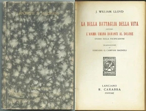 LLOYD - La Bella Batalla De La Vida El Alma Humana - Ed. Carabba, Años 20* - Imagen 1 de 1