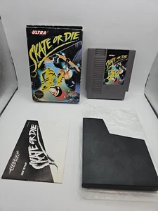 Skate or Die (1988) Cib con manuale e inserti! Testato e pulito! Carrello autentico! - Foto 1 di 20