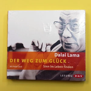 2003 DER WEG ZUM GLUCK DALAI LAMA (PATH TO HAPPINESS) AUDIOBOOK CD NEW LF - Picture 1 of 2