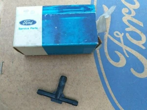 NOS 1980 1981 FORD F & E SERIES BRONCO 351M DISTRIBUTOR CHECK VALVE VACUUM TEE - Picture 1 of 5