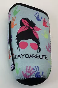 #daycarelife Can Cooler Drink Hugger Insulated Holder With Handle Day Care Life - Picture 1 of 3