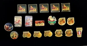 Vintage Waffle House Pins Lot Of 19 SERVER CHRISTMAS FALL SPRING SANTA - Picture 1 of 17