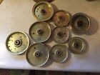 NOS John Deere/Scag Deck Pulleys- Lot of 9, Miscellaneous sizes (file 5)