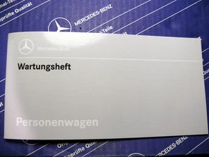 Genuine Mercedes Maintenance booklet W124, W129, W140 15.000 km German NOS!  - Picture 1 of 4