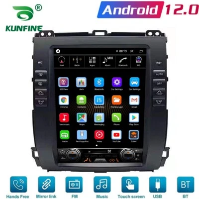 4+64GB Radio 10.4" For Toyota Prado 02-09 Lexus GX470 Android 12 GPS Car Stereo - Image 1 of 4
