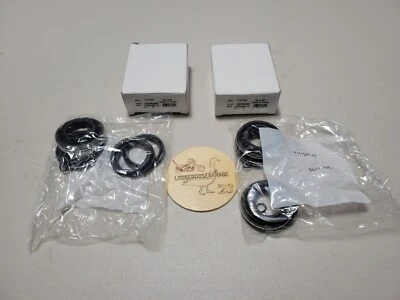 2x NUEVO para 65-82 Chevrolet Camaro Chevy II Corvette Kit de sello de pinza de freno delantero Foto 1 de 4