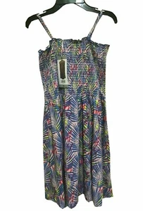 BCBGirls Tropical Tank Top Sun Dress - Picture 1 of 1