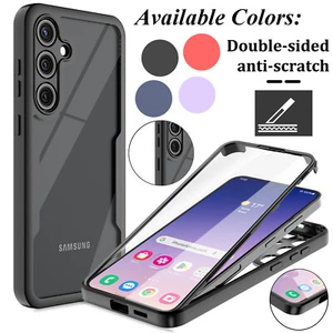 Full Case Slim Cover Integrierter Displayschutz für Samsung Galaxy S24 Plus Ultra - Bild 1 von 66