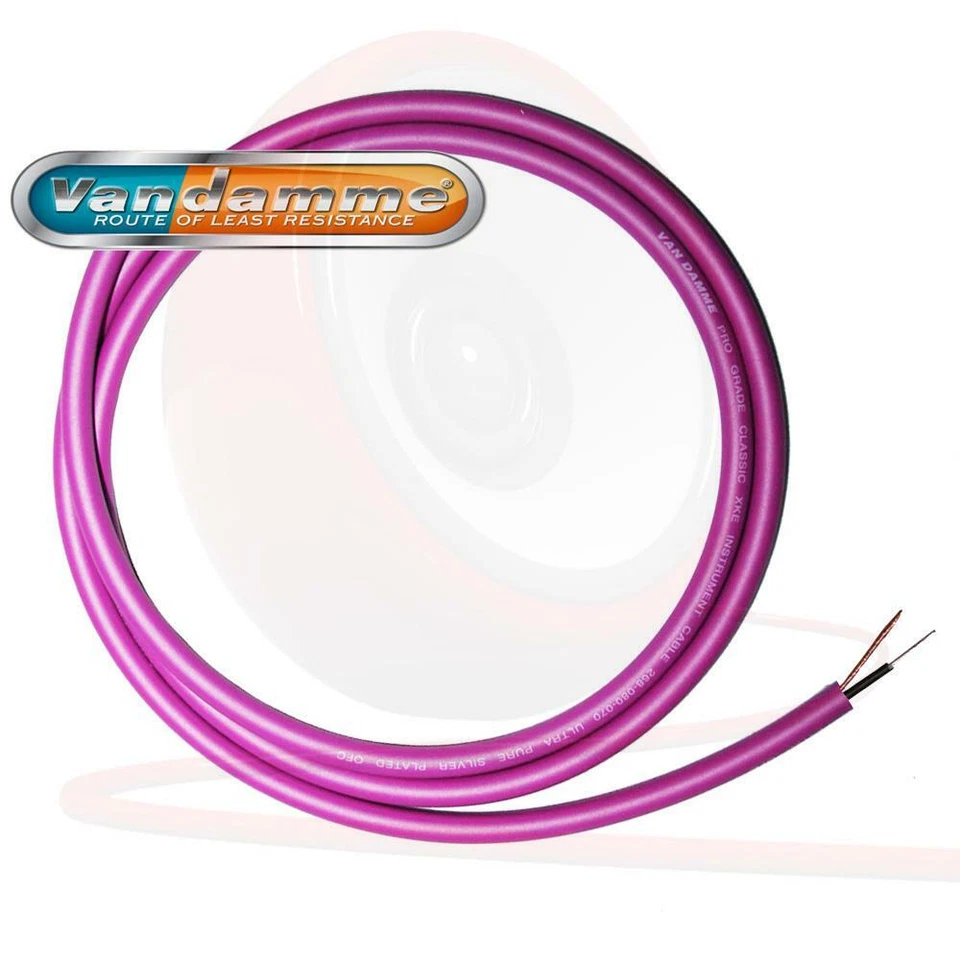 Cable de instrumento Van Damme PRO Grado XKE. El mejor cable de bajo de alta fidelidad para guitarra a granel Foto 1 de 1