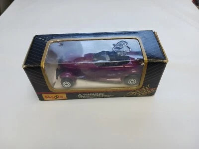 Maisto Plymouth Purple Prowler 1:64 Scale Die Cast Car Packaging Damaged - Image 1 of 4