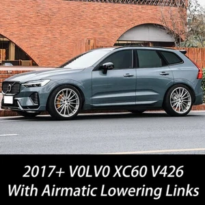 For 2018+ VOLVO V426 XC60 Adjustable Air Ride Suspension Lowering Links Kit Rods - Picture 1 of 8