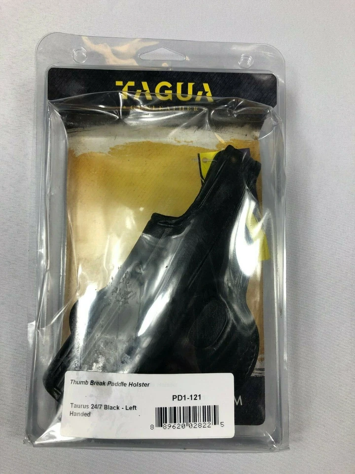Funda de paleta Tagua Thumb Break Taurus 24/7 negra para zurdos PD1-121 NUEVA Foto 1 de 2