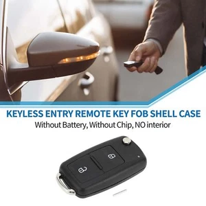 2 Buttons Keyless Entry Remote Key Shell Case for Volkswagen Transporter T5 T6 - Foto 1 di 7