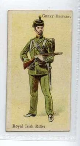(Jf7325) WILLS AUSTRALIA, SOLDADOS DEL MUNDO, GB RIFLES IRLANDESES REALES, 1902.#20 - Imagen 1 de 2