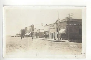 1912 Westbrook, Minnesota Street Scene RPPC by C.C. Slack - Picture 1 of 2