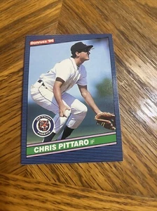 Chris Pittaro #150 1986 Donruss Detroit Tigers RC Rookie - Picture 1 of 3