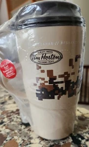 Tim Hortons "Kandahar Afghanistan" Cammo  Travel Mug Tea Coffee 16 oz - Bild 1 von 5