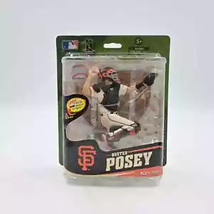 2013 McFarlane Sports MLB Buster Posey Giants White Uniform Figure - Picture 1 of 5