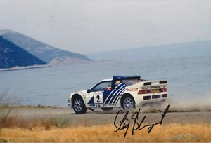 Stig Blomqvist Hand Signed Ford 12x8 Photo Rally Autograph 2 - Picture 1 of 1