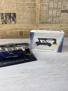 Atlas Editions Stobart 1:76 pressofuso KONECRANES REACH STACKER. RS02 - Foto 1 di 8