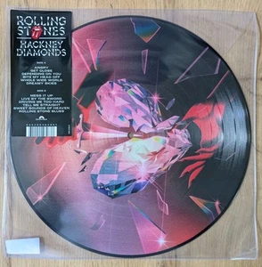 THE  ROLLING STONES - HACKNEY DIAMONDS - LP - PIC DISC - MINT  - LIMITED EDIT - Picture 1 of 4