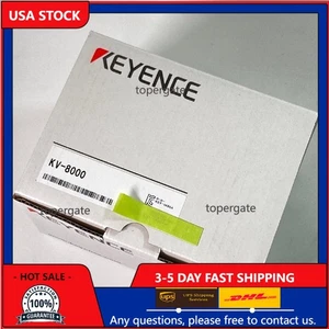 KEYENCE KV-8000 Programmable Controller PLC CPU Unit Module New US Free TAX - Picture 1 of 3