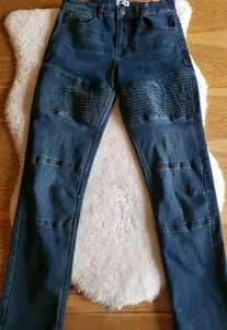 Big Boys Size 20 Ring of Fire Slim Fit Moto Cross Jeans 28 X 28 Stretch Comfort - Picture 1 of 10