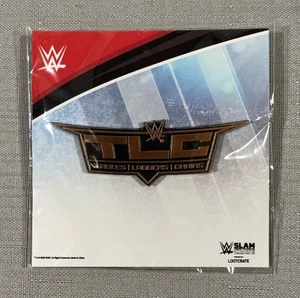 WWE TLC Wrestling Pinback Button Slam Crate 2020 - Picture 1 of 2