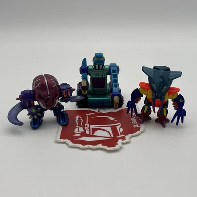 Micro Machines Z 机器人 Brute Force Brayne Ramtusk Savvage Galoob 系列 4 1994 — 第 1/2 张图片