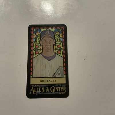 2020 Allen & Ginter Stained Glass Luis Gonzalez #113 Only 25 Made A&G - Image 1 of 2
