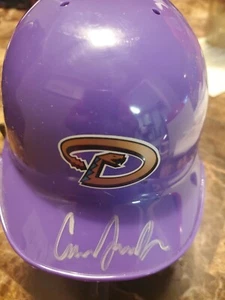 CONOR JACKSON AUTOGRAPHED MINI HELMETS W/COA ARIZONA DIAMONDBACKS - Picture 1 of 3