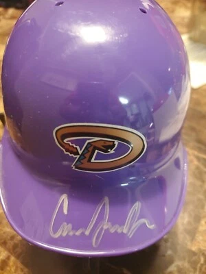 MINICASCOS AUTOGRAFIADOS POR CONOR JACKSON CON CERTIFICADO DE AUTENTICIDAD ARIZONA DIAMONDBACKS Foto 1 de 3