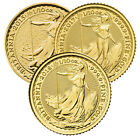 1/10 Oz British Gold Britannia Coin (random Year) On Sale!