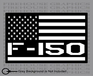Calcomanía adhesiva diésel bandera americana camioneta Ford F-150 - Imagen 1 de 2